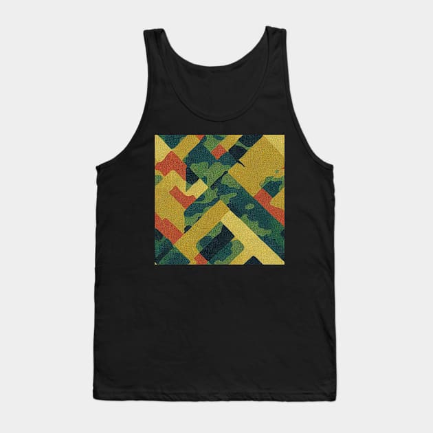 Camouflage Army Pattern, a perfect gift for all soldiers, asg and paintball fans! #17 Tank Top by Endless-Designs